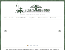 Tablet Screenshot of futondesigns.com